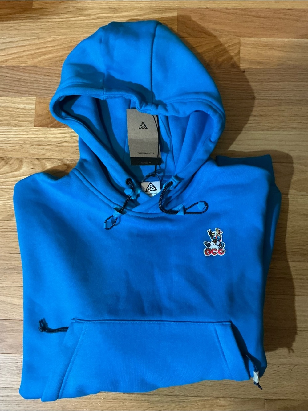 Nike ACG Blue Pullover Hoodie - Women’s Medium Oversized